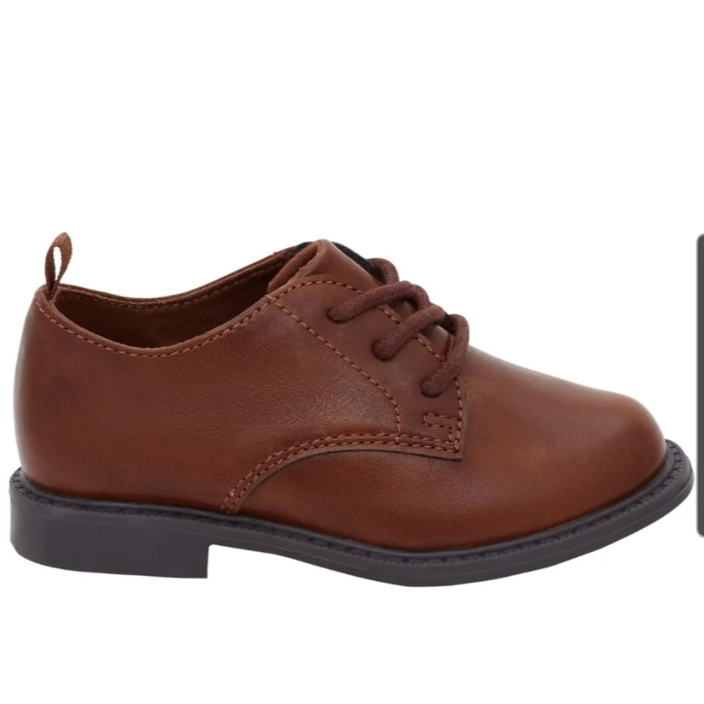 NWT Carter's Brown Dress Shoes